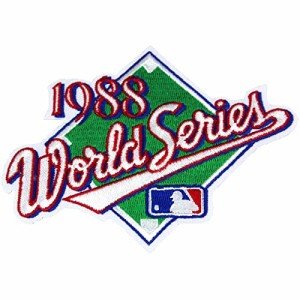 Los Angeles Dodgers vs Oakland Athletics 1988 MLB World Series Logo Collectible Patch