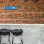 Rico Industries NFL Detroit Lions Home Décor Metal Street Sign (4" x 15") - Great for Home, Office, Bedroom, & Man Cave - Made,Silver