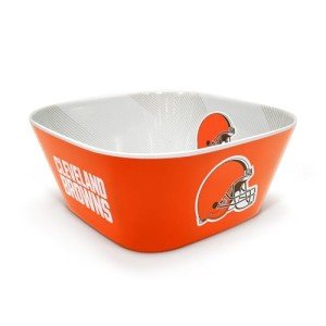 YouTheFan NFL Cleveland Browns Large Party Bowl