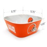 YouTheFan NFL Cleveland Browns Large Party Bowl
