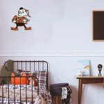 Rico Industries NFL Football Cleveland Browns Retro Shape Cut Pennant - Home and Living Room Décor - Soft Felt EZ to Hang