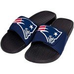 FOCO NFL New England Patriots Unisex Big Logo Slide-Big Logo Slde, New England Patriots, Large