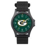 Timex Men's NFL Pride 40mm Watch – Green Bay Packers with Black FastWrap Strap
