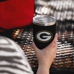 FOCO Green Bay Packers NFL Team Logo 30 oz Tumbler - Black