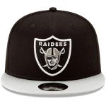 New Era NFL 9FIFTY 2-Tone Adjustable Snapback Hat Cap One Size Fits All (Las Vegas Raiders)