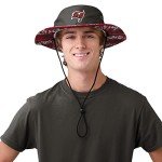 FOCO Tampa Bay Buccaneers NFL Solid Hybrid Boonie Hat
