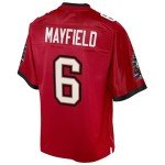 Men's Baker Mayfield Red Tampa Bay Buccaneers Pro Line Jersey