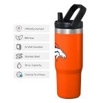FOCO Denver Broncos NFL 30 oz Straw Tumbler