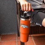 FOCO Denver Broncos NFL 30 oz Straw Tumbler