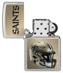 Zippo NFL New Orleans Saints Helmet Street Chrome Pocket Lighter