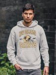 Junk Food Clothing x NFL - New Orleans Saints - Team Helmet - Unisex Adult Pullover Fleece Hoodie for Men and Women - Size Large