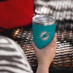 FOCO Miami Dolphins NFL Team Logo 30 oz Tumbler - Aqua