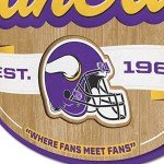 YouTheFan NFL Minnesota Vikings Fan Cave Sign