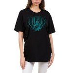 Junk Food Clothing x NFL - Miami Dolphins - Team Spotlight - Unisex Adult Short Sleeve Fan T-Shirt for Men and Women - Size Medium