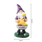 FOCO Minnesota Vikings NFL Grill Gnome