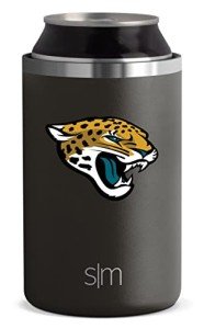 Simple Modern Officially Licensed NFL Jacksonville Jaguars Gifts for Men, Women, Dads, Fathers Day | Insulated Ranger Can Cooler for Standard 12oz Cans - Beer, Seltzer, and Soda