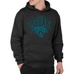 Junk Food Clothing x NFL - Jacksonville Jaguars - Team Spotlight - Unisex Adult Pullover Fleece Hoodie for Men and Women - Size X-Large