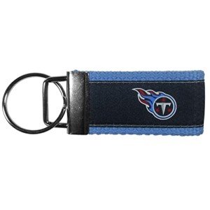 Siskiyou Sports NFL Tennessee Titans Woven Key Chain, One Size, Team Colors