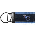 Siskiyou Sports NFL Tennessee Titans Woven Key Chain, One Size, Team Colors