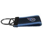 Siskiyou Sports NFL Tennessee Titans Woven Key Chain, One Size, Team Colors