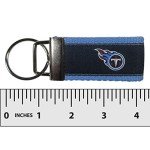 Siskiyou Sports NFL Tennessee Titans Woven Key Chain, One Size, Team Colors
