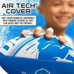 Franklin Sports NFL Detroit Lions Football - Youth Mini Football - 8.5" Junior Size Ball - SPACELACE Easy Grip Texture- Perfect for Kids