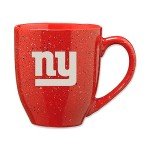 Rico Industries NFL Football New York Giants Alternate 16 oz Team Color Laser Engraved Speckled Ceramic Coffee Mug