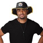 FOCO Pittsburgh Steelers NFL Solid Boonie Hat