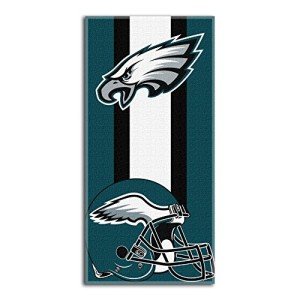 Northwest NFL Philadelphia Eagles Unisex-Adult Beach Towel, Cotton, 30" x 60", Zone Read
