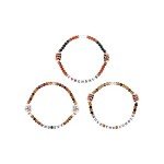 FOCO Cincinnati Bengals NFL 3 Pack Team Friendship Bracelet