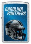 Zippo NFL Carolina Panthers Helmet Street Chrome Pocket Lighter