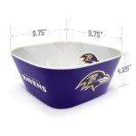 YouTheFan NFL Baltimore Ravens Large Party Bowl