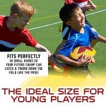 Franklin Sports NFL Arizona Cardinals Football - Youth Football - Mini 8.5" Rubber Ball - Perfect for Kids - Team Logos and Colors