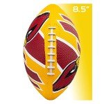 Franklin Sports NFL Arizona Cardinals Football - Youth Football - Mini 8.5" Rubber Ball - Perfect for Kids - Team Logos and Colors