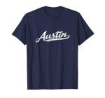 Austin Texas TX T-Shirt Vintage Sports Script Retro Gift Tee T-Shirt