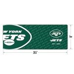 YouTheFan NFL New York Jets Logo Series Desk Pad SMU