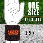Franklin Sports NFL Embroidered Wristbands, Team Specific, OSFM