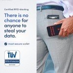 TRAVANDO Mens Slim Wallet with Money Clip AUSTIN RFID Blocking Bifold Credit Card Holder for Men with Gift Box