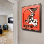 YouTheFan NFL Cleveland Browns 3D Logo Series Wall Art - 12x12