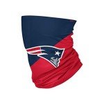 FOCO NFL New England Patriots Neck Gaiter, One Size, Big Logo