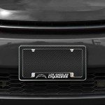 Rico Industries NFL Los Angeles Chargers Carbon Fiber 12" x 6" Chrome All Over Automotive License Plate Frame for Car/Truck/SUV