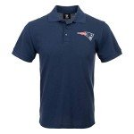 FOCO NFL New England Patriots Mens Polo Short Sleeve ShirtPolo Short Sleeve Shirt, Casual Color, L