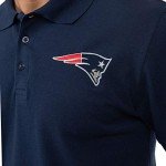 FOCO NFL New England Patriots Mens Polo Short Sleeve ShirtPolo Short Sleeve Shirt, Casual Color, L