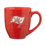 Rico Industries NFL Football Tampa Bay Buccaneers Primary 16 oz Team Color Laser Engraved Ceramic Coffee Mug 16oz