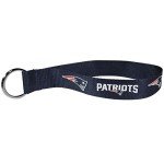 Siskiyou Sports NFL New England Patriots Lanyard Key Chain, Blue