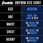 Franklin Sports NFL Tampa Bay Buccaneers Kids Football Helmet and Jersey Set - Youth Football Uniform Costume - Helmet, Jersey, Chinstrap - Youth M