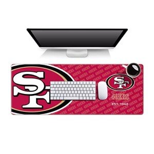 YouTheFan NFL San Francisco 49ers Logo Series Desk Pad SMU
