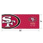 YouTheFan NFL San Francisco 49ers Logo Series Desk Pad SMU