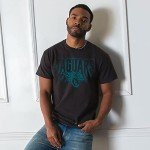 Junk Food Clothing x NFL - Jacksonville Jaguars - Team Spotlight - Unisex Adult Short Sleeve Fan T-Shirt for Men and Women - Size XX-Large