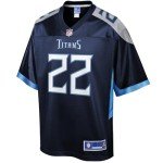 Men's Derrick Henry Navy Tennessee Titans Replica Jersey